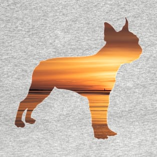 Boston Terrier Sunset T-Shirt